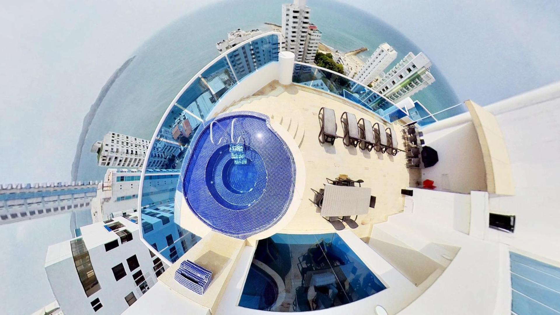 Ocean View Spacious Penthouses With Big Terraces And Over 318 Square Meters Cartagena ภายนอก รูปภาพ