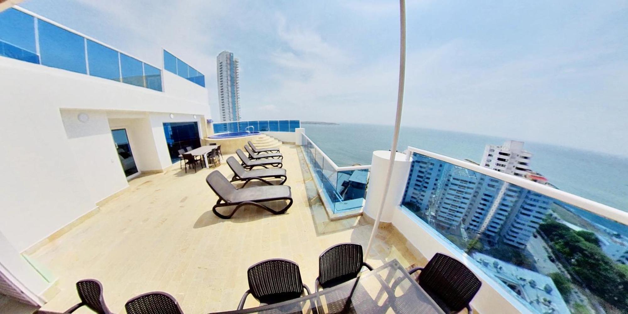 Ocean View Spacious Penthouses With Big Terraces And Over 318 Square Meters Cartagena ภายนอก รูปภาพ